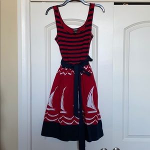 DKNY Nautical dress Sz 6